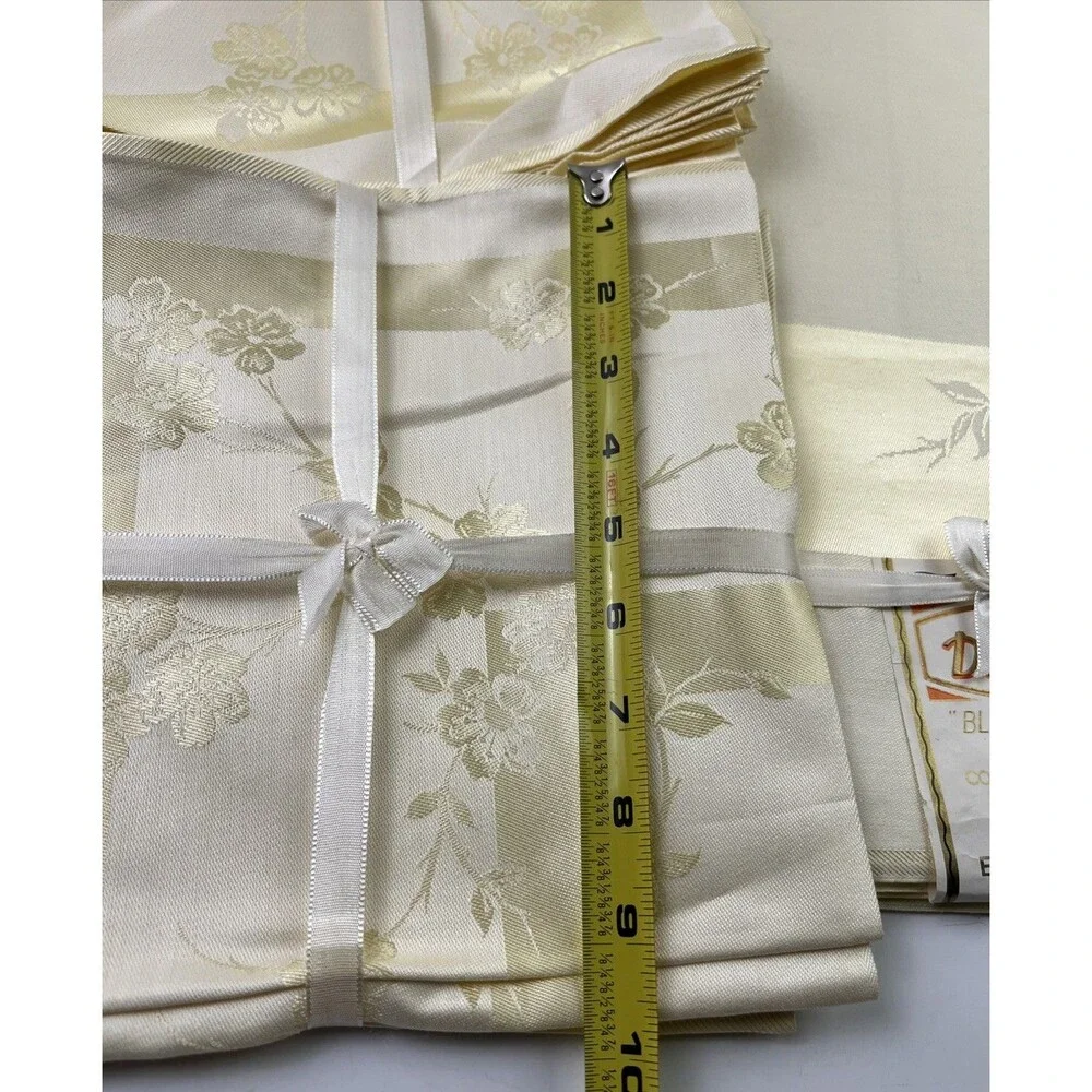 Vtg Bardwil Damask 'Blossom Time' 64